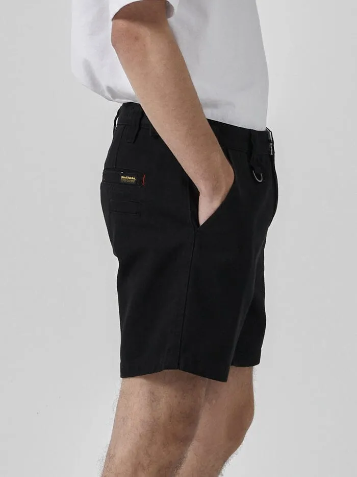 Mens Hard Yakka X Mandude Work Short Black Thrills Denim Shorts