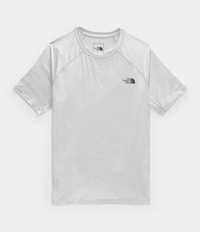 Mens HyperLayer FD Short Sleeve Tnf Light Grey Heather The North Face Baselayers