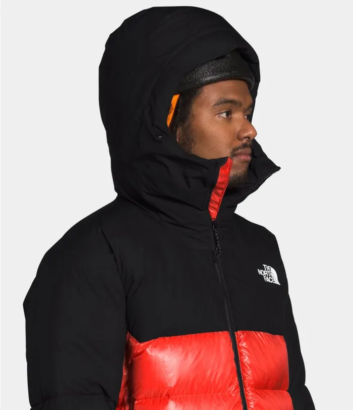 Mens Mens039 Summit L6 Down Belay Parka Flaretnf Black The North Face Insulated and Down Jackets