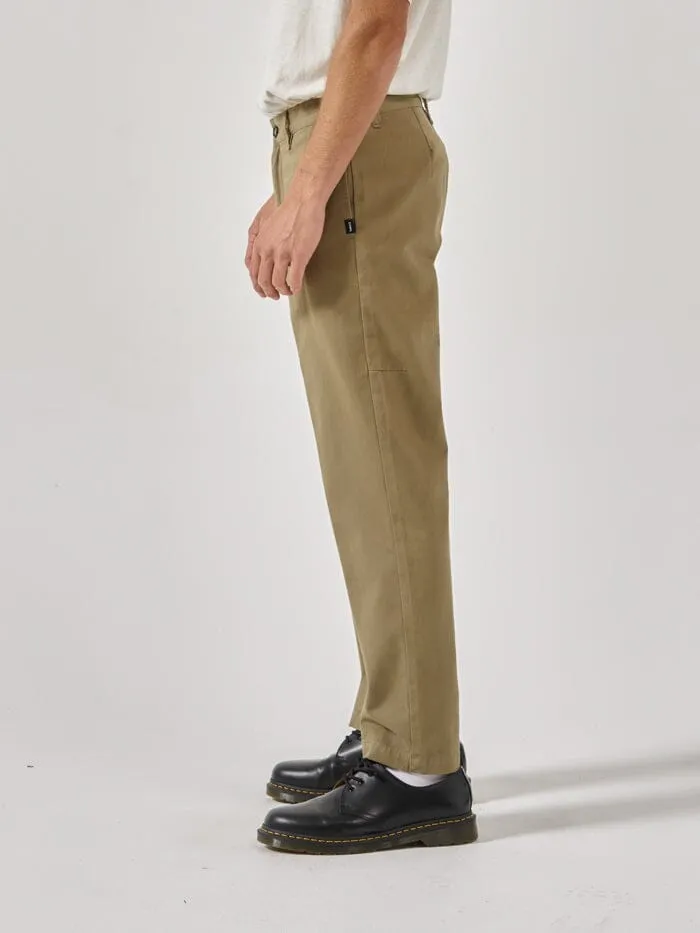 Mens Minimal Work Chino Aloe Thrills Pants