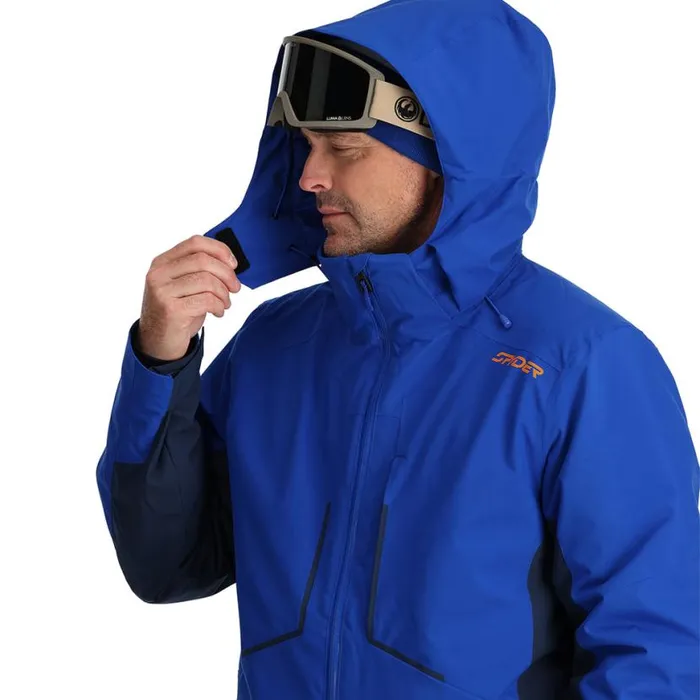 Mens Primer Electric Blue Spyder Insulated