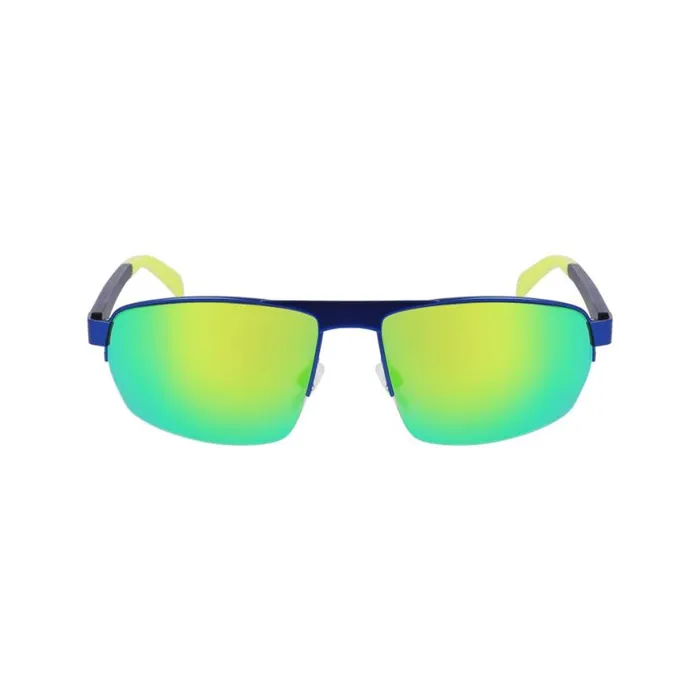 Mens SemiRim Metal Sunglasses Navy Spyder Eyewear