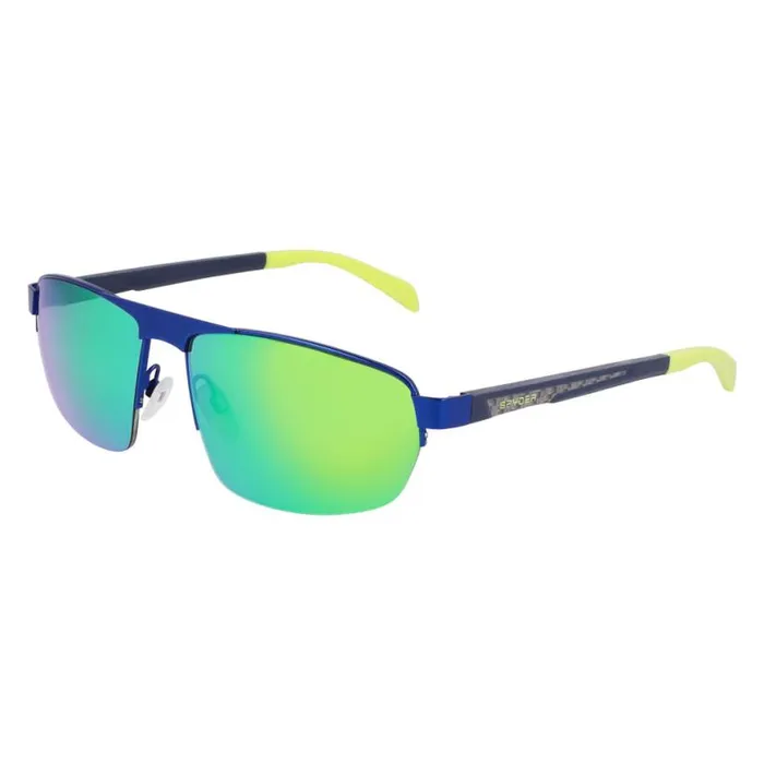 Mens SemiRim Metal Sunglasses Navy Spyder Eyewear