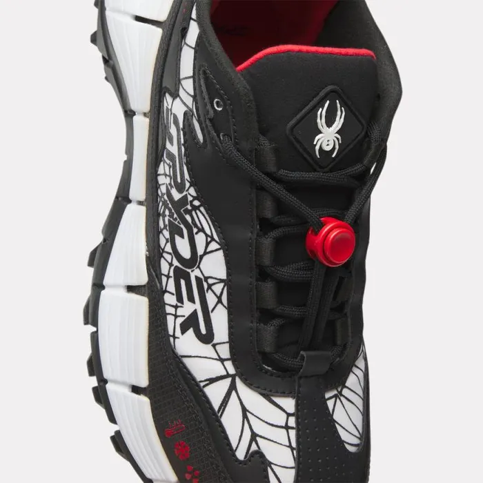 Mens Spyder X Reebok Zig Kinetica 25 Edge Shoes WhiteBlack Whitecore Blackpanton Spyder Sneakers