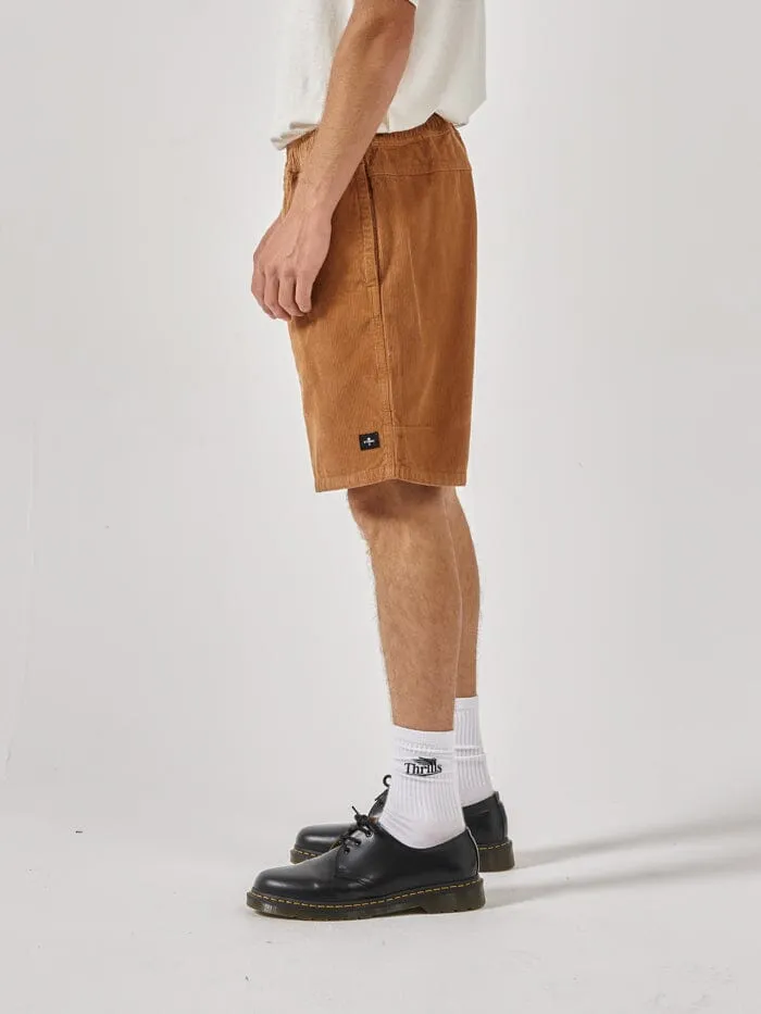 Mens Stranded Cord Volley Lion Thrills Shorts