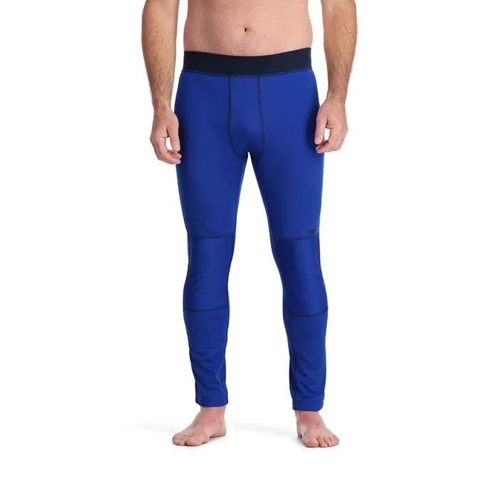 Mens Stretch Charger Pants Electric Blue Spyder Baselayers