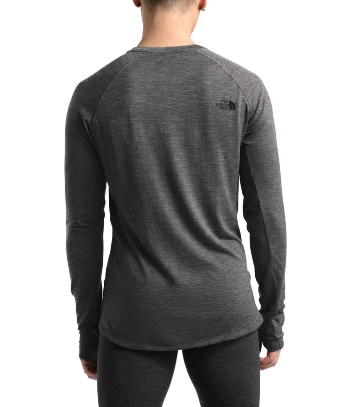 Mens UltraWarm Wool Crew Tnf Dark Grey Heather The North Face Baselayers