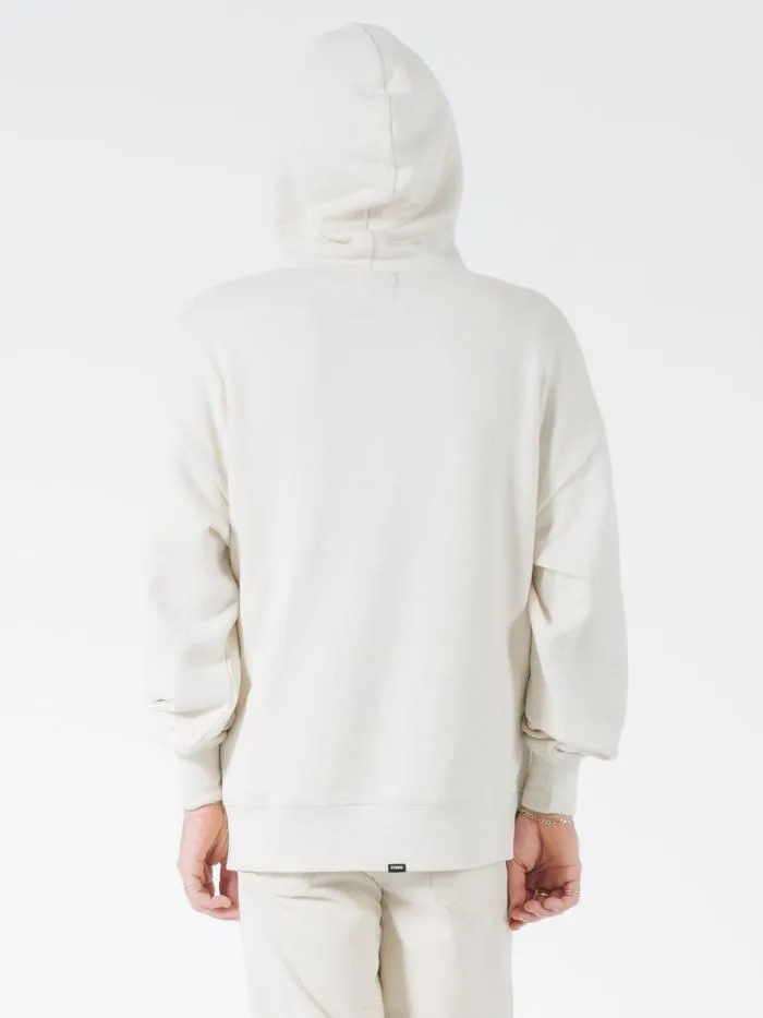 Mens Unbleached Slouch Pull On Hood Unbleached Thrills Sweaters and Fleece