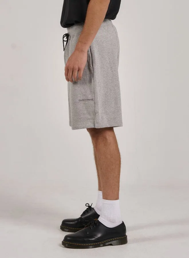 Mens Underground Fleece Short Grey Marle Thrills Shorts