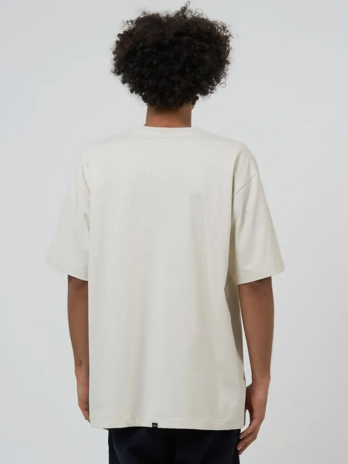 Mens Union Workwear Oversize Fit Pocket Tee Heritage White Thrills Tees and Tank Tops