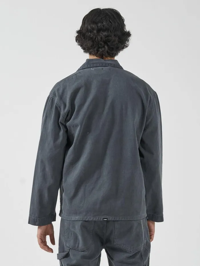 Mens Work Shop Jacket Chic Green Thrills Jackets