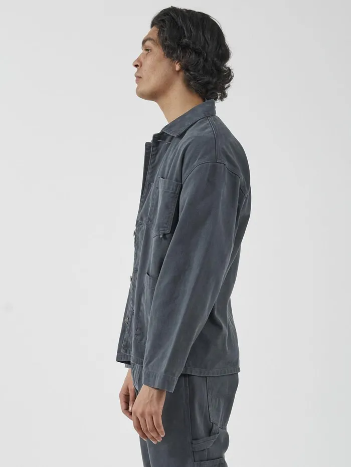 Mens Work Shop Jacket Chic Green Thrills Jackets
