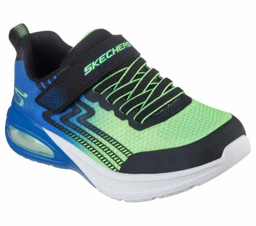 Microscope Max Advance Black Lime Kids SKECHERS Big Kids UK Sizes 36
