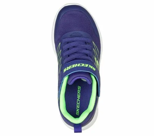 Microspec 8211 Texlor Navy Lime Kids SKECHERS Big Kids UK Sizes 36
