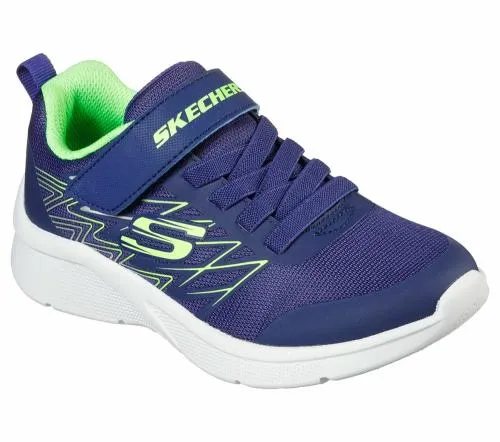 Microspec 8211 Texlor Navy Lime Kids SKECHERS Big Kids UK Sizes 36