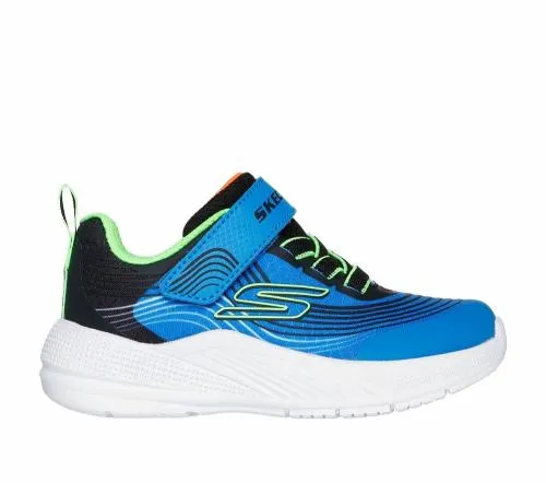 Microspec Advance Blue Lime Kids SKECHERS Toddlers UK Sizes 49
