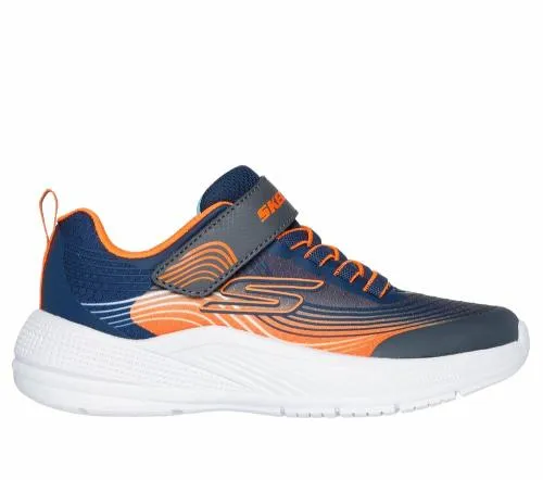 Microspec Advance Navy Orange Kids SKECHERS Big Kids UK Sizes 36