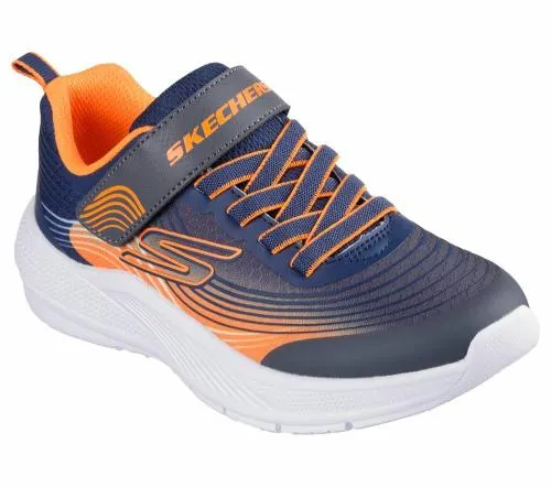 Microspec Advance Navy Orange Kids SKECHERS Big Kids UK Sizes 36