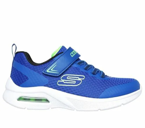 Microspec Max Blue Lime Kids SKECHERS Big Kids UK Sizes 36