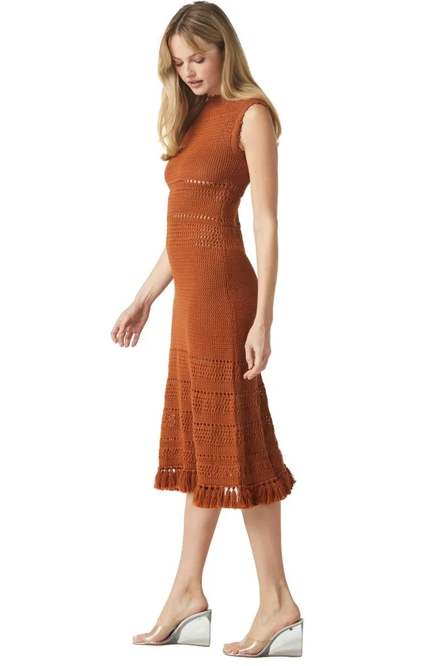 MISA Los Angeles AMANDA DRESS Black Women Dresses