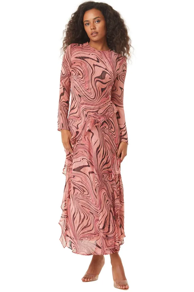 MISA Los Angeles ARI DRESS Feeling Groovy Women Dresses