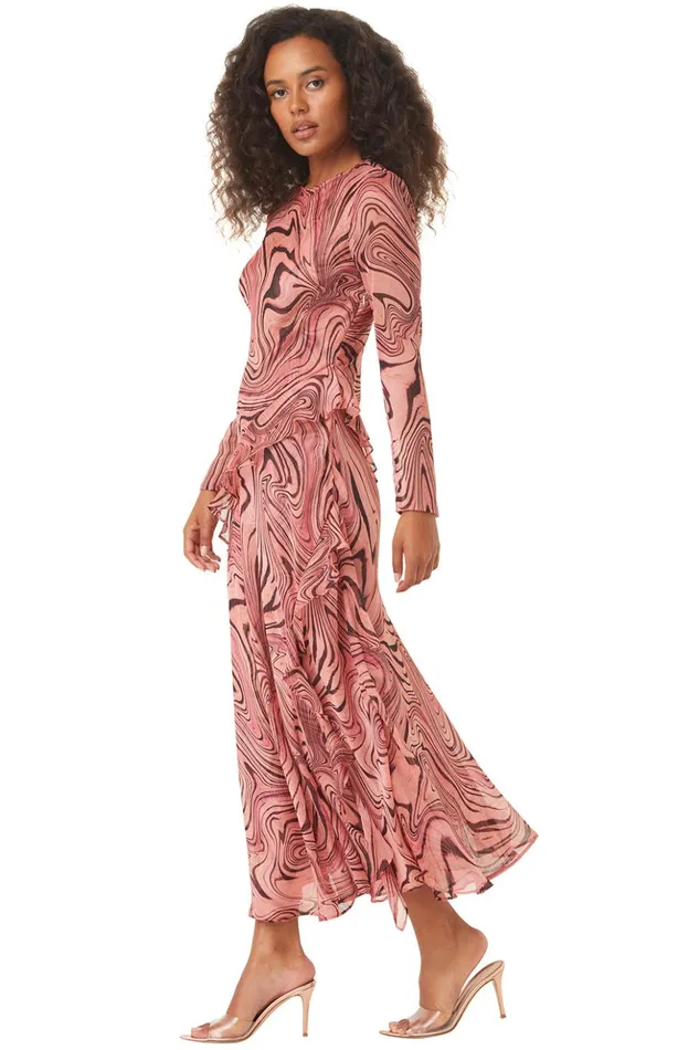 MISA Los Angeles ARI DRESS Feeling Groovy Women Dresses