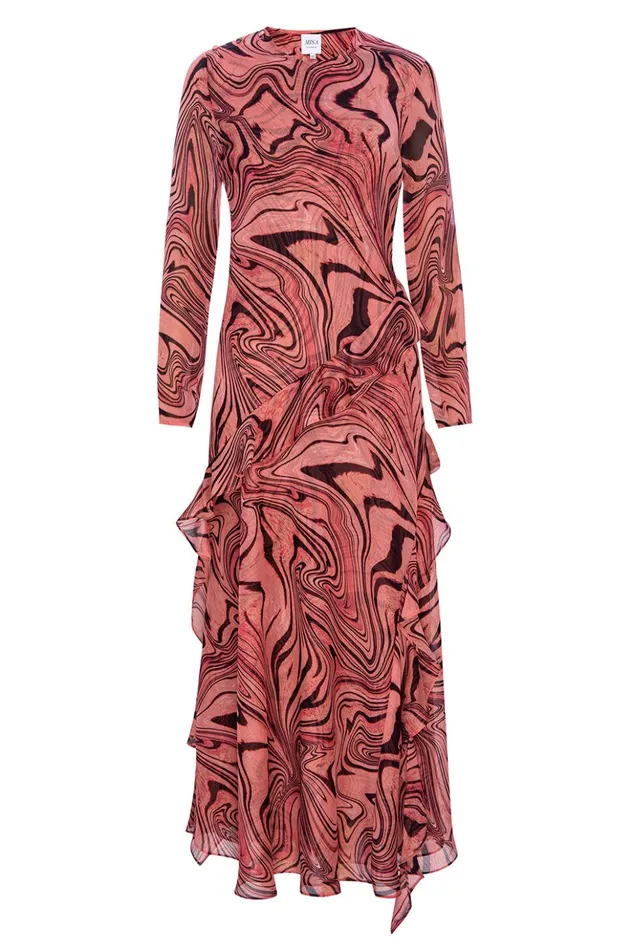 MISA Los Angeles ARI DRESS Feeling Groovy Women Dresses