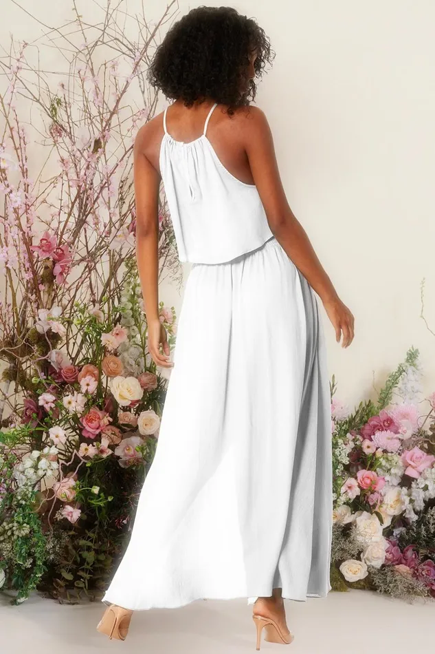 MISA Los Angeles BALENA SKIRT White Women Skirts and Shorts