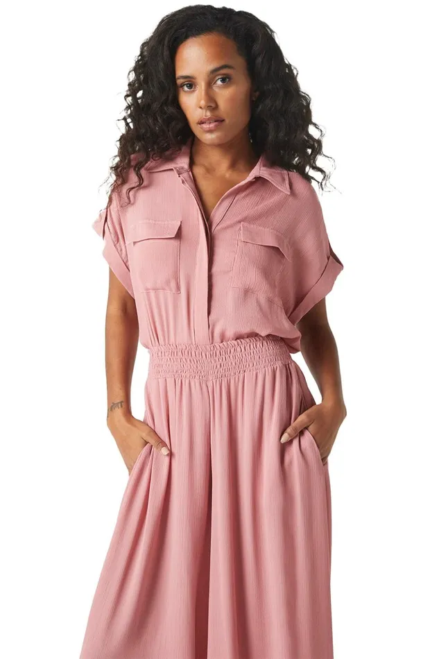 MISA Los Angeles ERIN TOP Mauve Women Tops