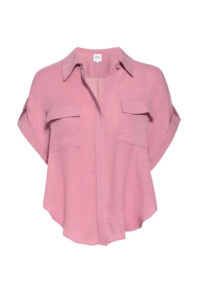 MISA Los Angeles ERIN TOP Mauve Women Tops