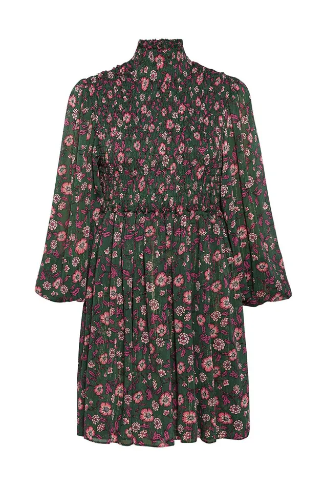 MISA Los Angeles JESSA DRESS Evergreen Blooms Women Dresses