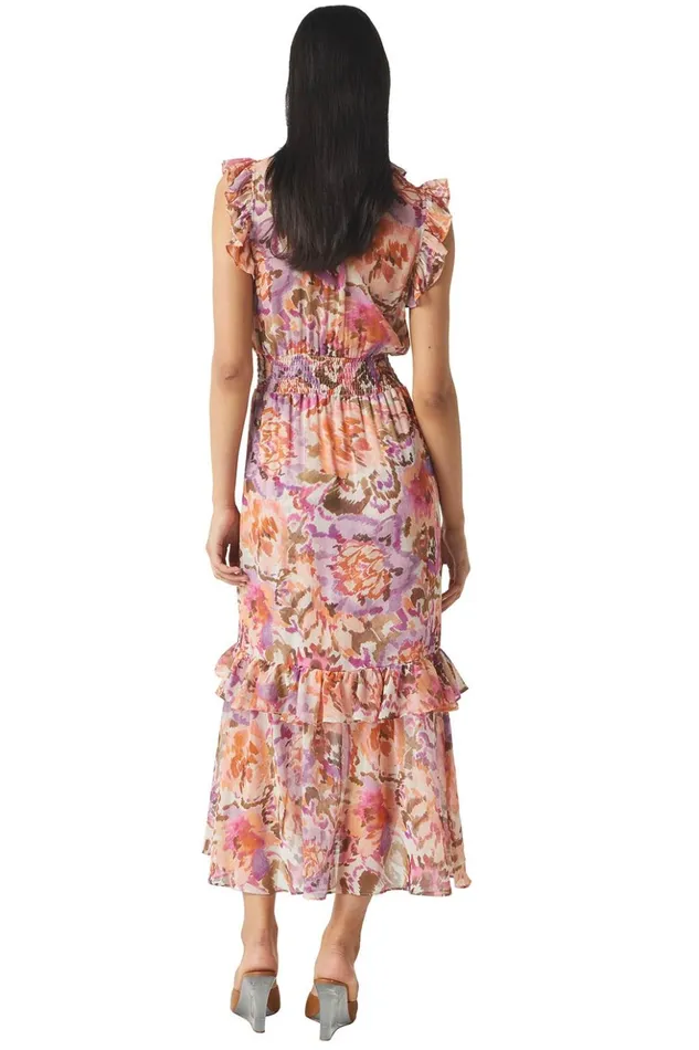 MISA Los Angeles KIDADA DRESS Sunset Blooms Women Dresses