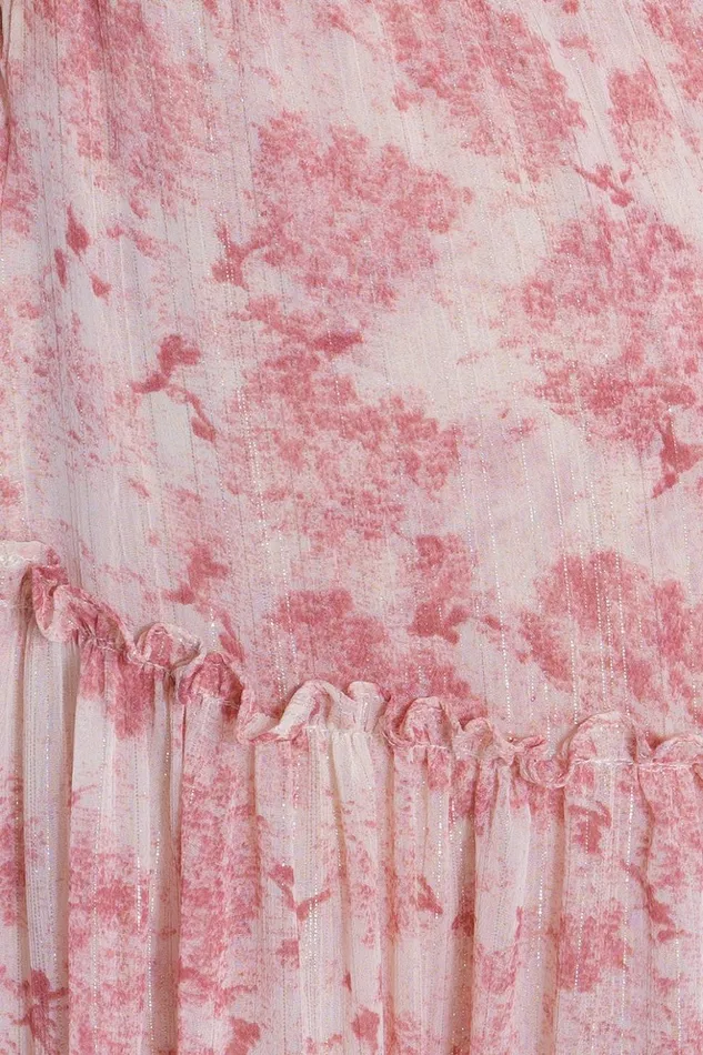 MISA Los Angeles LANA DRESS Pink Verdana Women Dresses