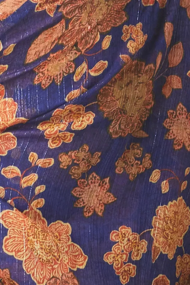 MISA Los Angeles SEVA SKIRT Blue Marigold Women Skirts and Shorts