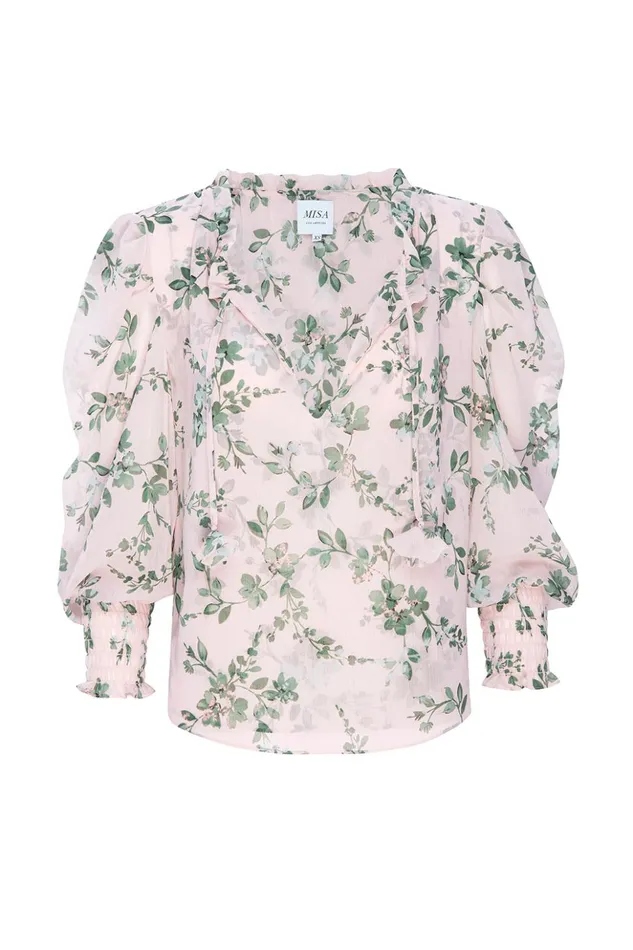 MISA Los Angeles SIENA TOP White Sage Botanica Women Tops