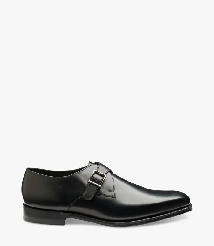 Monk Shoes Men Loake Medway Black