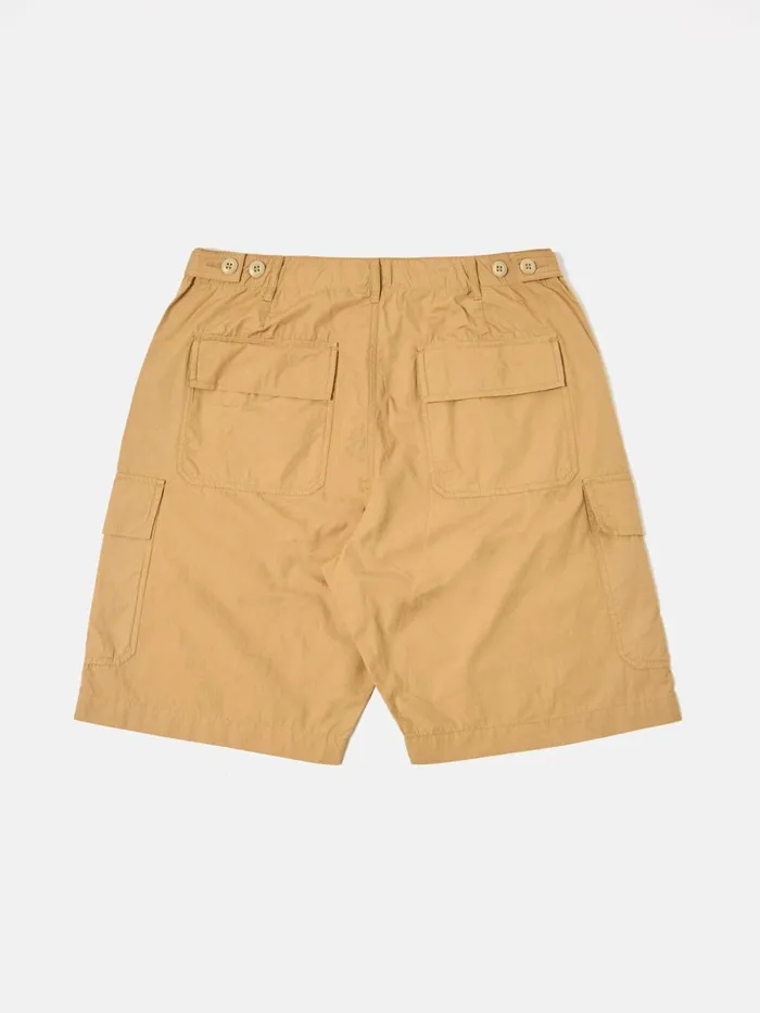 MW Cargo Short In Sand Broad Cloth Men Universal Works Shorts