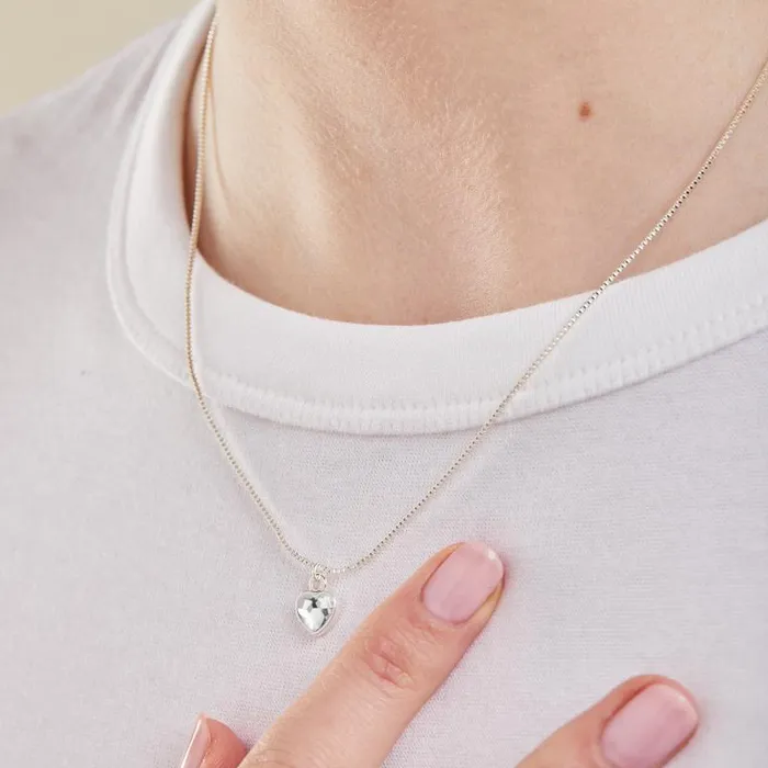 Necklaces Women Alex And Ani Clear Crystal Heart Necklace April Birthstone Silver
