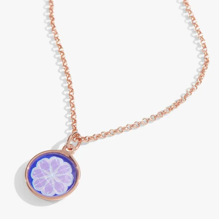 Necklaces Women Alex And Ani Flower Healing Love Necklace Shiny Rose Gold