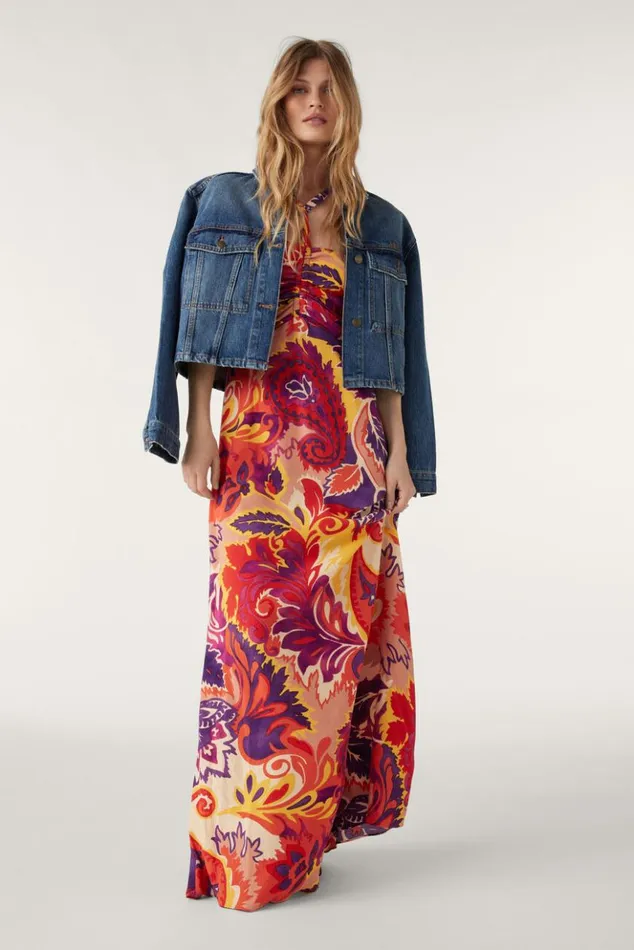 NourMaxi Dress Clothing Baandsh Dresses