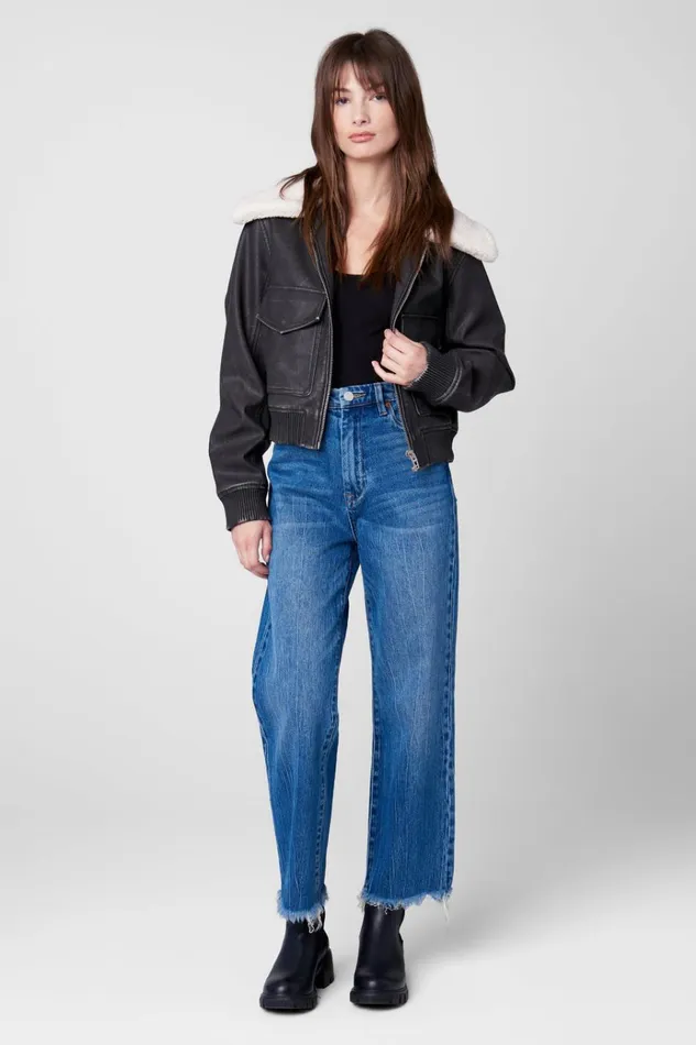 Oatmeal Crush Coat Women BLANK NYC Jackets