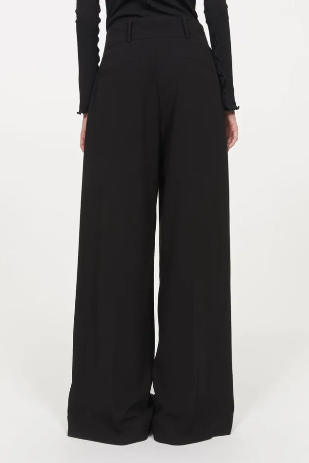Obi Wide Pants Black Women Rodebjer Sets and Suits
