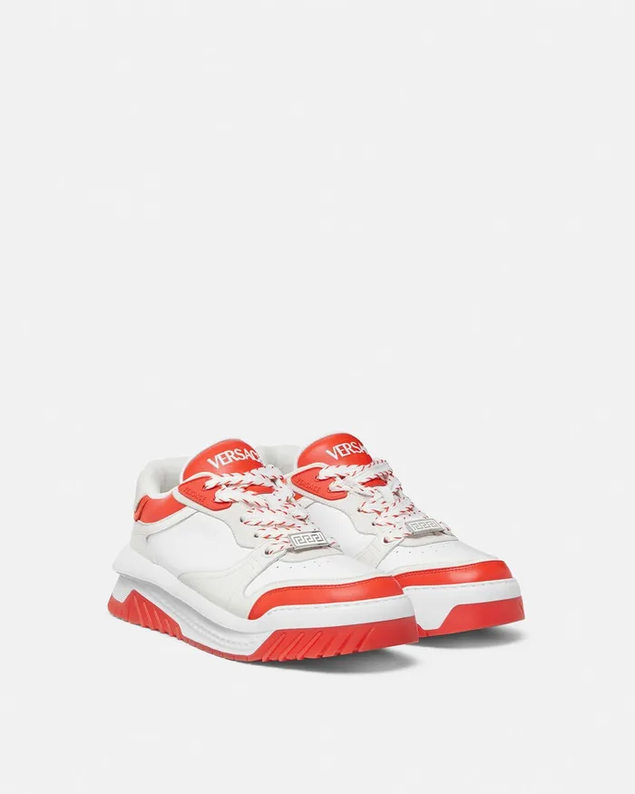 Odissea Men Versace Odissea Sneakers Coral