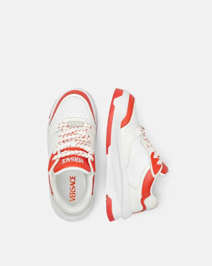 Odissea Men Versace Odissea Sneakers Coral