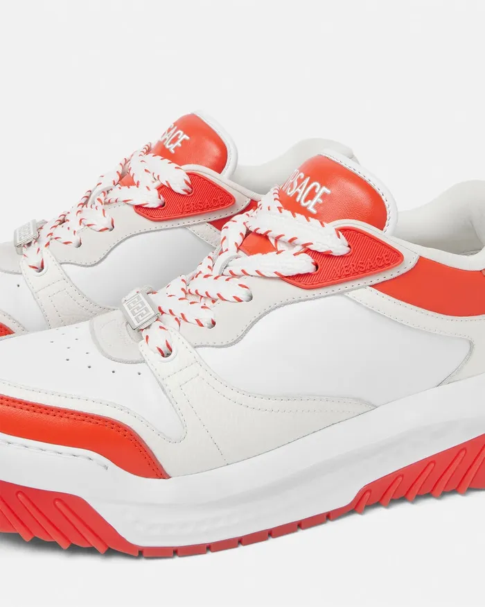 Odissea Men Versace Odissea Sneakers Coral