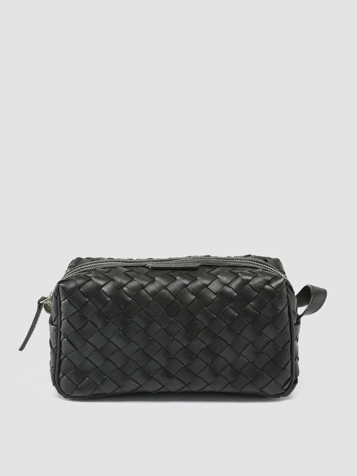 Officine Creative Bags ARMOR014 Nero Black Leather Bag 8211 Men