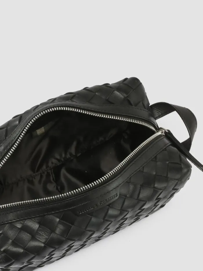 Officine Creative Bags ARMOR014 Nero Black Leather Bag 8211 Men