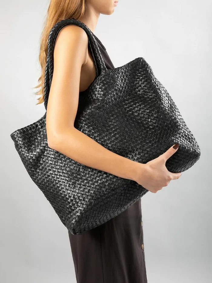 Officine Creative Bags OC CLASS 35 Testa Di Moro Brown Leather Tote Bag 8211 Women