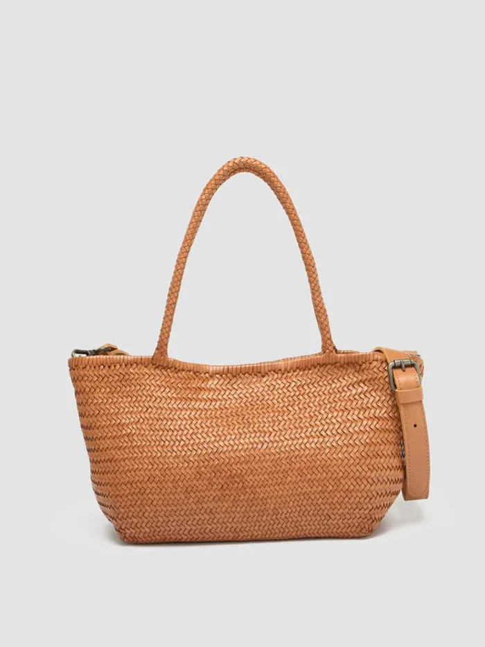 Officine Creative Bags SUSAN 01 Rhum Brown LeatherTote Bag 8211 Women