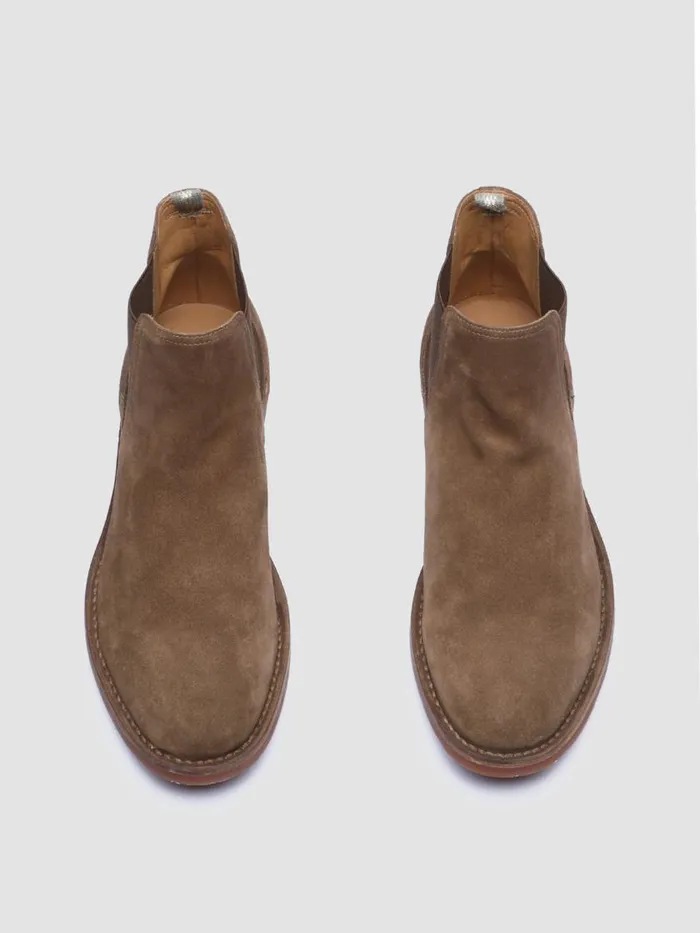 Officine Creative Boots and Ankle Boots KENT 005 Toscano Brown Suede Chelsea Boots 8211 Men Officine Creative Boots and Ankle Boots KENT 005 Toscano Brown Suede Chelsea Boots 8211 Men